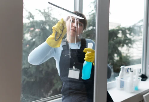 Nettoyage de vitres intérieures et extérieures à Goderville